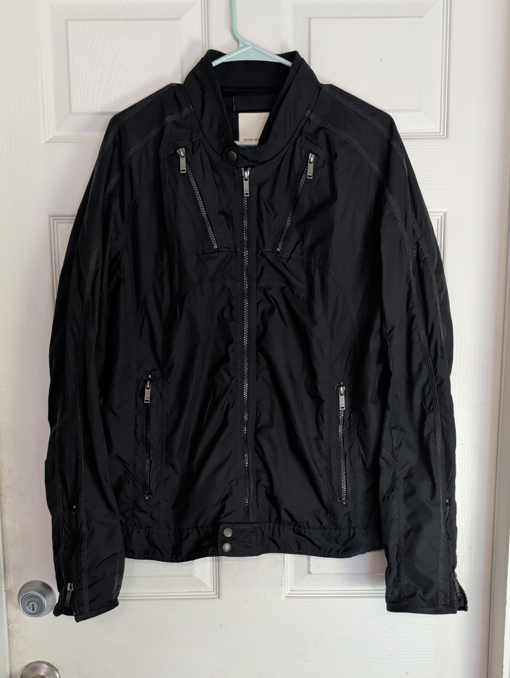 Diesel nylon biker jacket Men XL